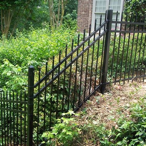 pre fabricated metal fence panels|rackable wrought iron fence panels.